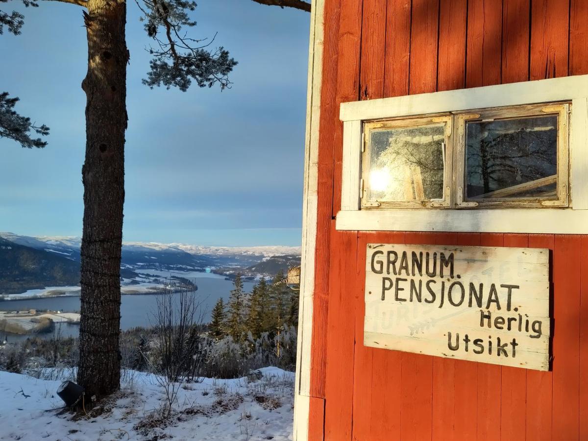 Granum Gard Hotel Fluberg Exterior photo