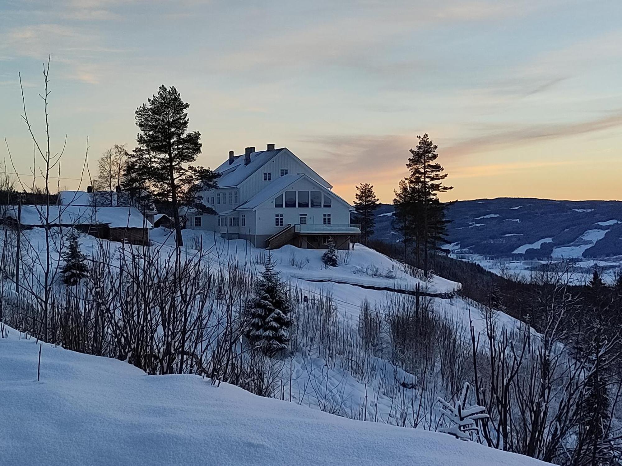 Granum Gard Hotel Fluberg Exterior photo
