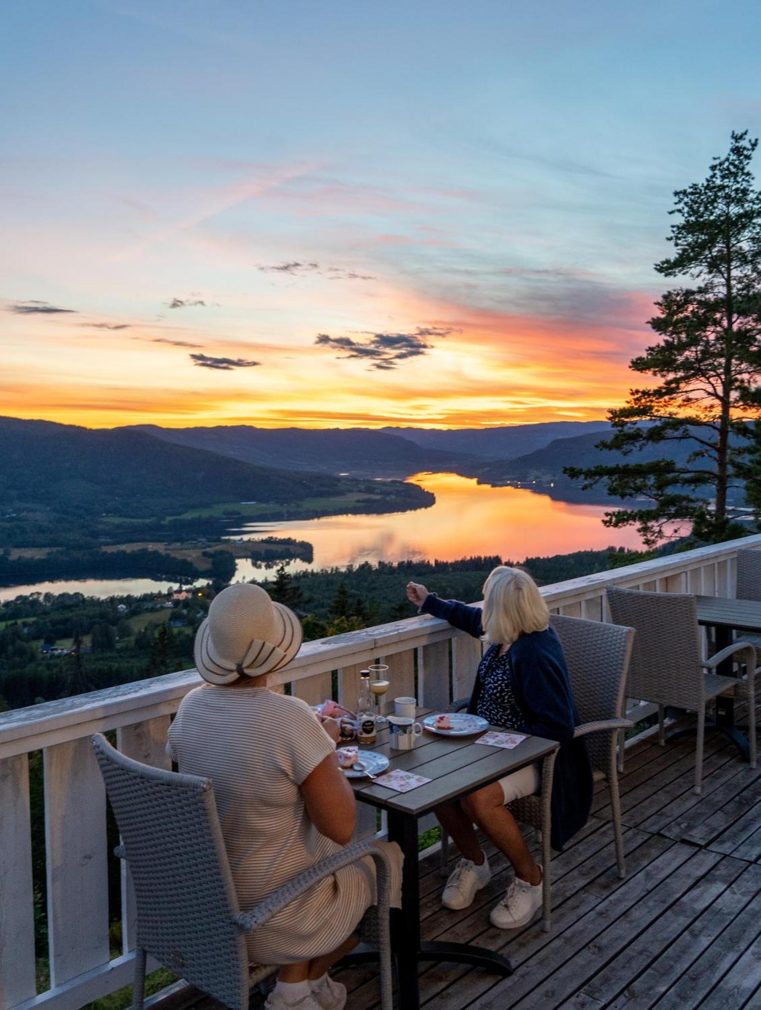 Granum Gard Hotel Fluberg Exterior photo